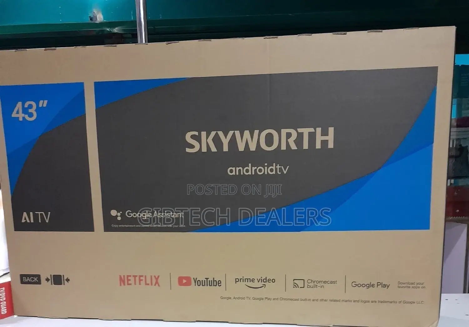 Skyworth 43" Smart Frameless Android Tv