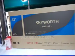 Skyworth Frameless Tv Android Smart 43 Inches Now Available