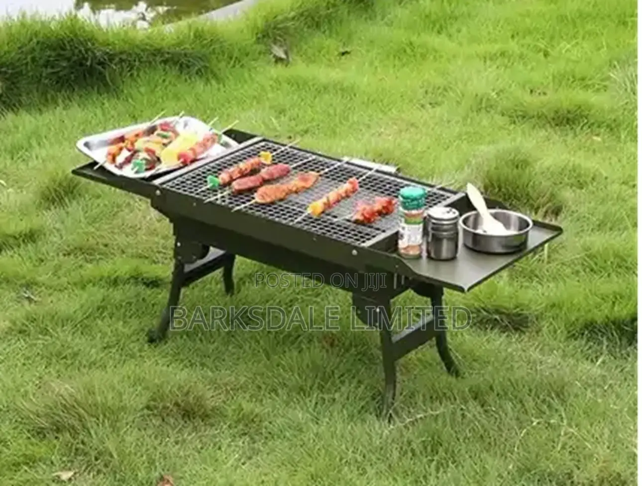 Charcoal Grill Outdoor Folding Barbecue BBQ Camping Portable