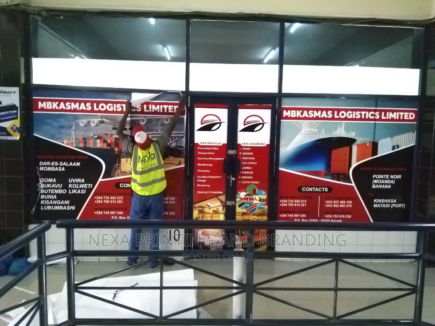 Office Exterior Branding