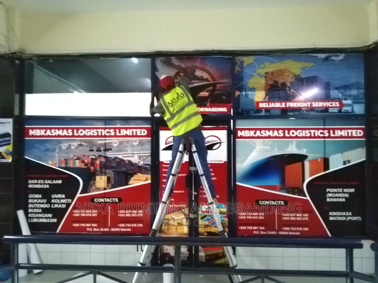 Office Exterior Branding