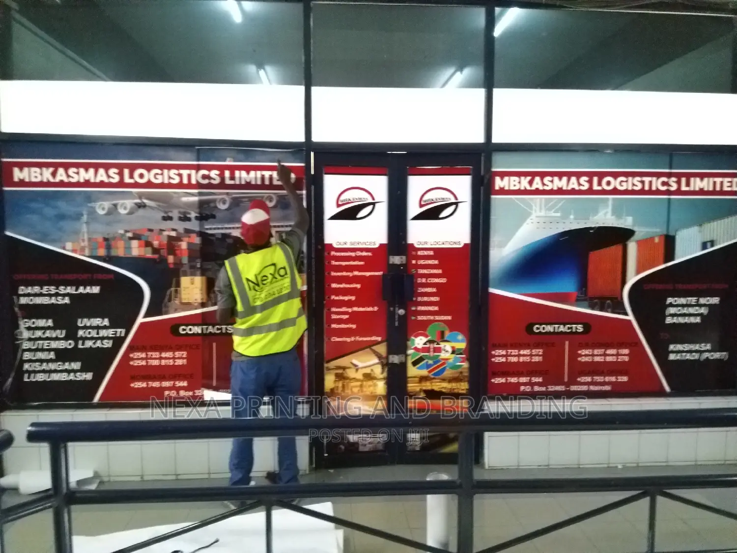 Office Exterior Branding