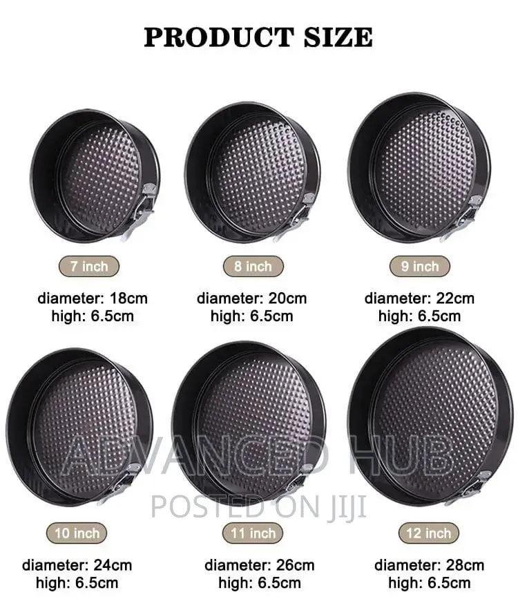 6pcs Baking Tin Set