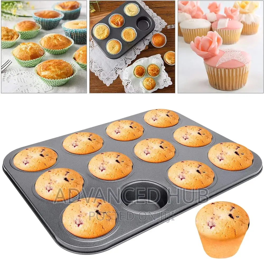12holes Cupcake Baking Pan