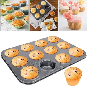 12holes Cupcake Baking Pan