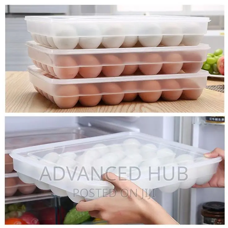 34 Grid Egg Tray With Cover