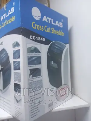 Cc1840 Atlas Cross Cut Shredder 18sheets Atlas Cc1840!!
