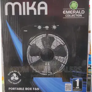 Mika 12" Portable Box Fan