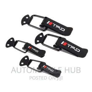 Universal Car Bumper Clips TRD Black