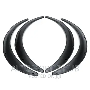Universal 4pcs Abs Plastic Fender Flares
