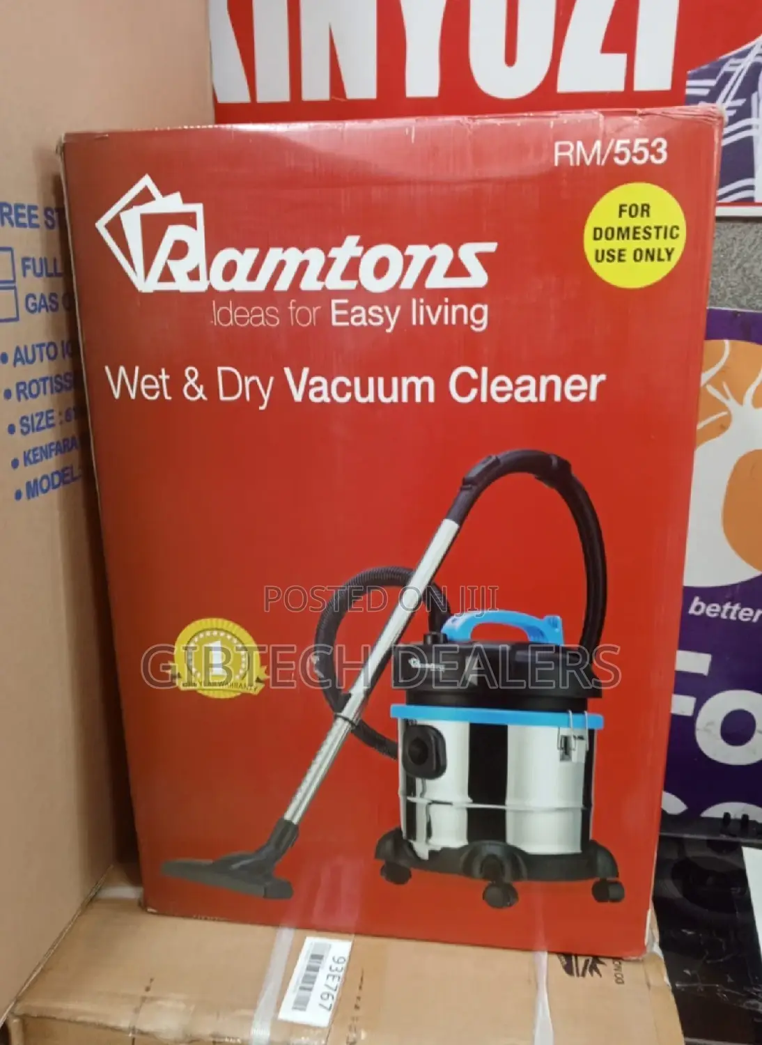 Dry Wet Vacuum Cleaner Ramtons