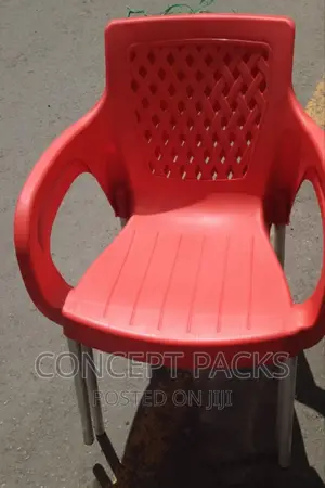 Red Restaurant Chairs.