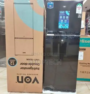 Von 138 Double Door Refrigerator