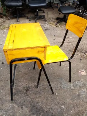 School Locker and Chair