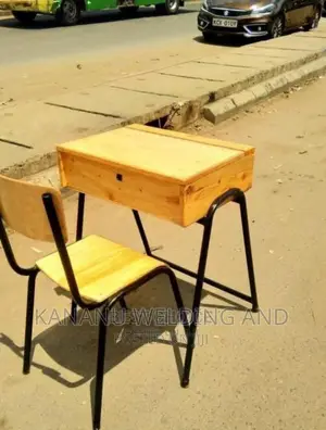 School Locker and Chair