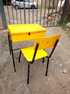 School Locker and Chair