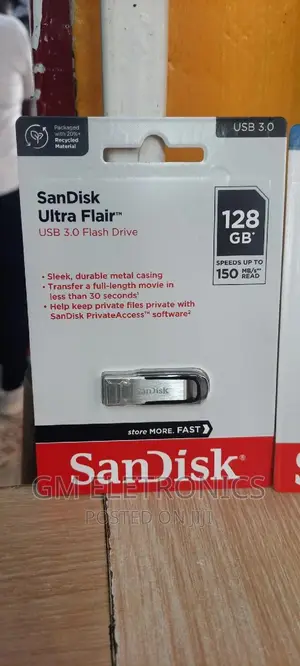 New Universal 128gb Flash Drive (3•0)