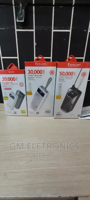 Excellent Powerbanks Available.