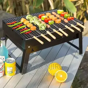 Portable Foldable Outdoor Barbecue Charcoal Grill