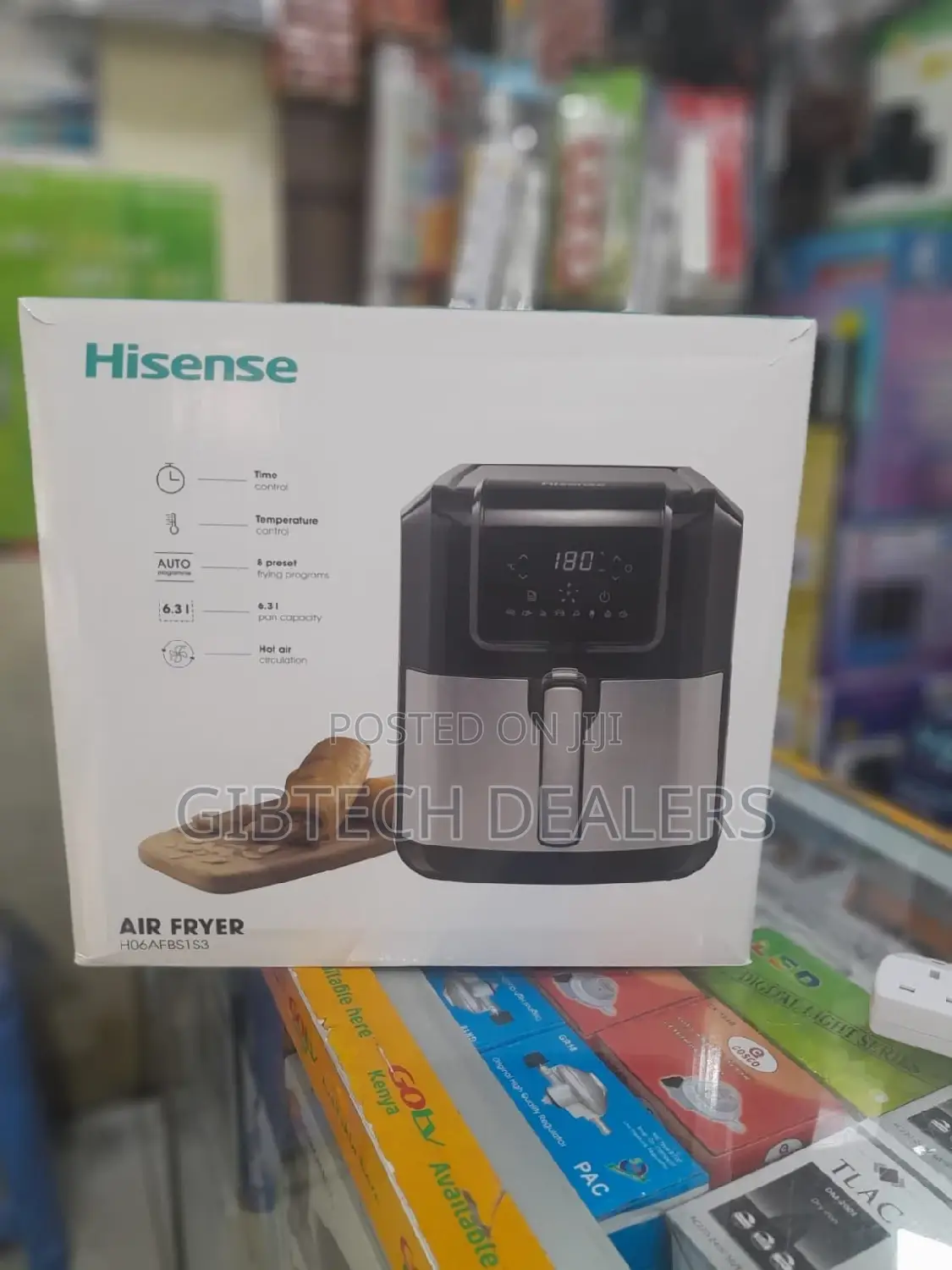 Air Fryer 6.3ltrs Hisense