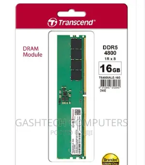 Transcend - 16GB RAM DDR5 Desktops 4800mhz