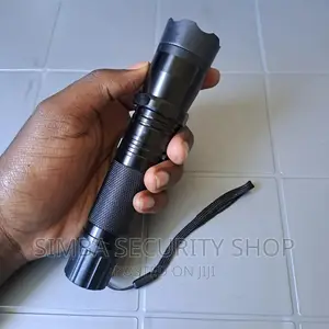 1101 Type Flashlight Plus Torch Rechargeable Metallic LED