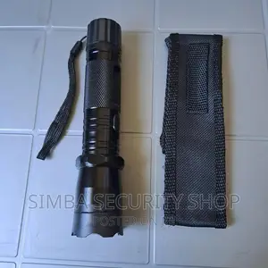 1101 Type Flashlight Plus Torch Rechargeable Metallic LED