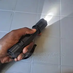 1101 Type Flashlight Plus Torch Rechargeable Metallic LED