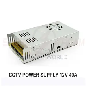 Quality POWER SUPPLY CCTV 12 Volt 40 Ampere