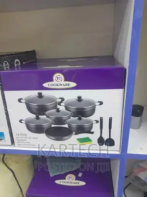 14 PCS Heavy Duty TC Cookware Set