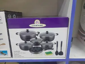 Heavy Duty 14 PCS TC Non-Stick Cookware Set