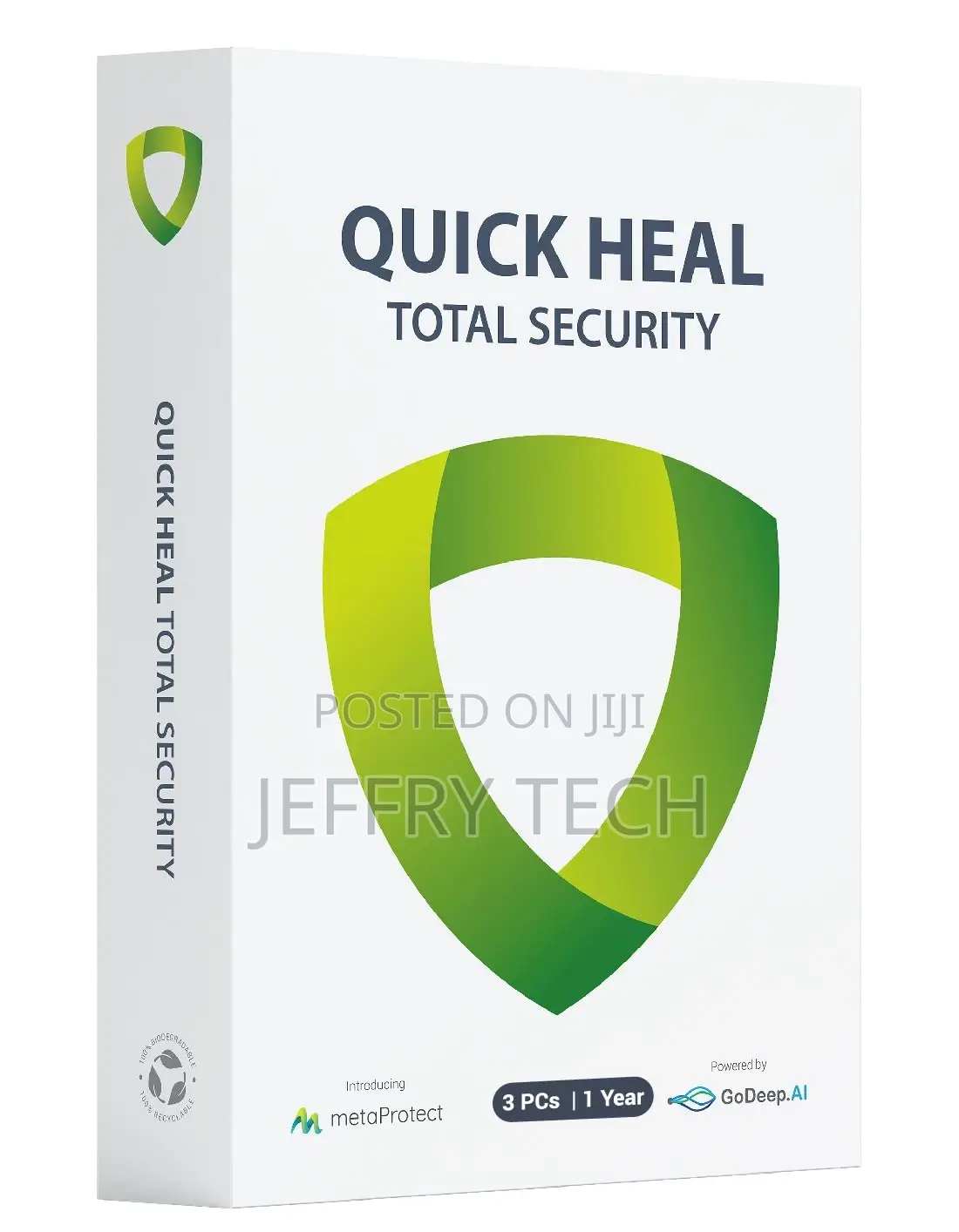 Quick Heal Total Security Latest Version - 3 PC, 1 Year