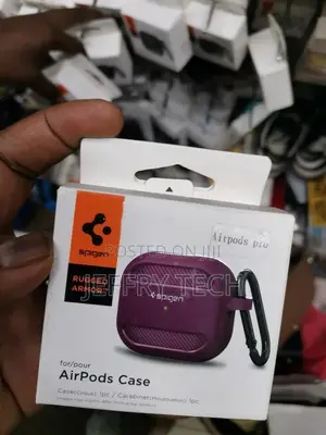 Spigen Rugged Armor Case for Airpods Pro Purple