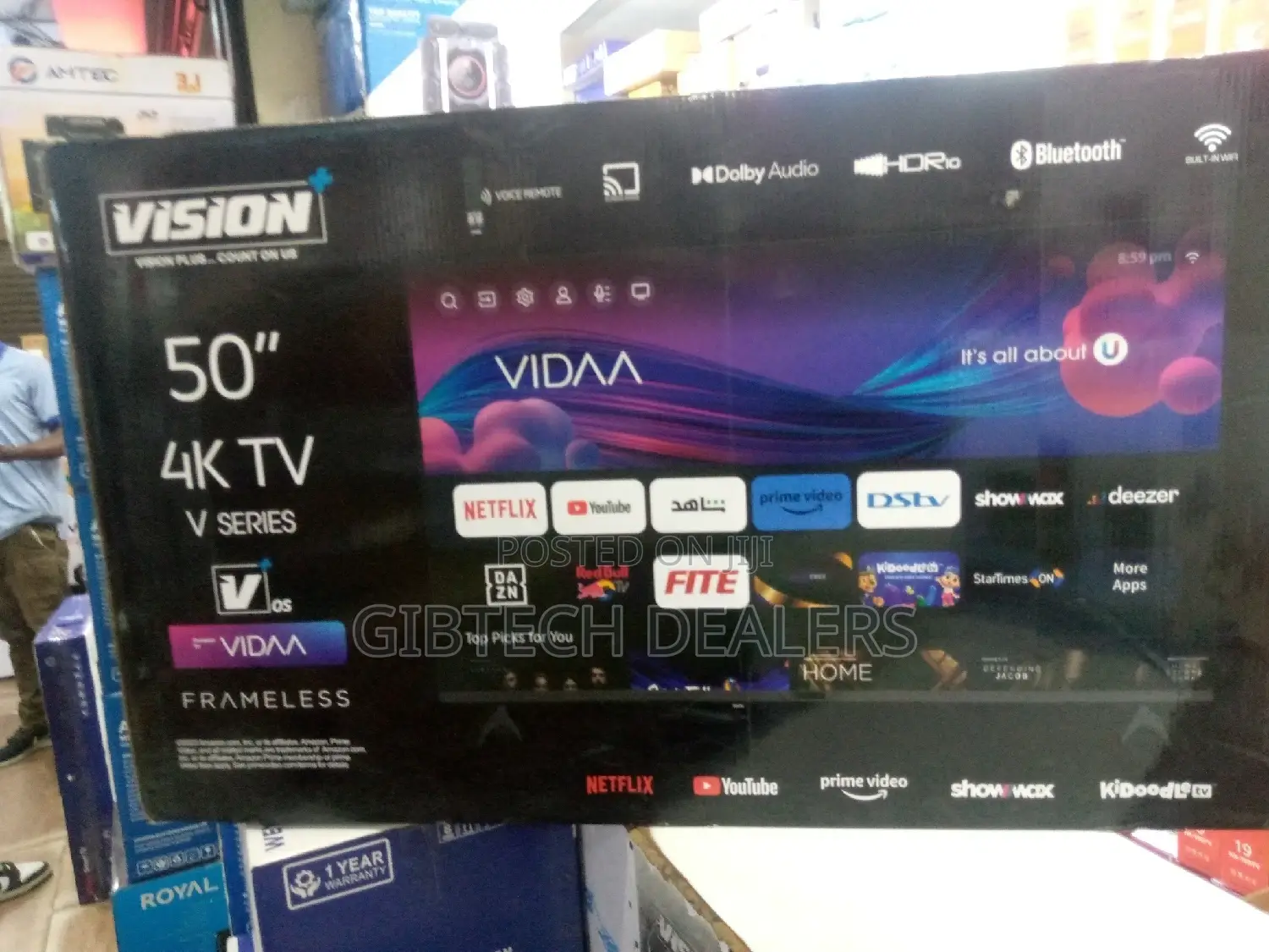 Vision 50" Smart Vidaa TV
