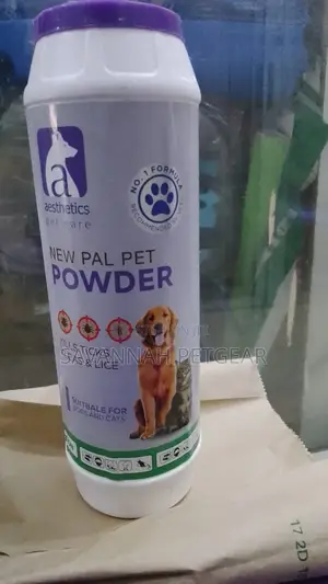 New Pal Pet Powder Fleas, Ticks and Lice From Dogs and Cats