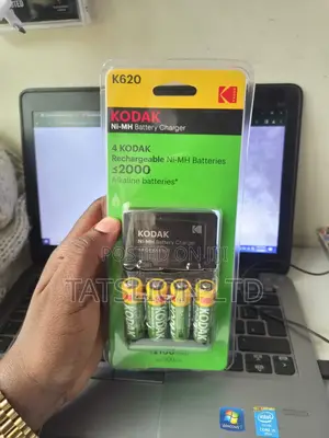 Kodak AA Rechargeable Battery, 4batteries and Charger 2100ma