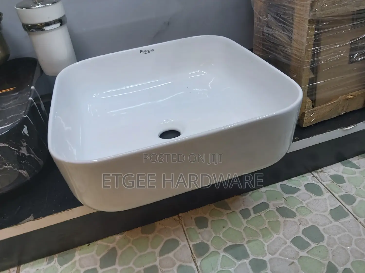 Table Top Sink White