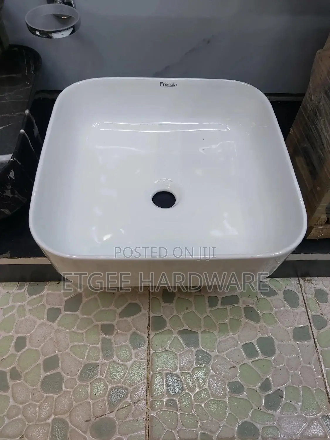 Table Top Sink White