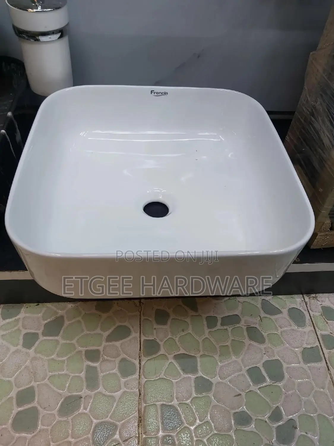Table Top Sink White