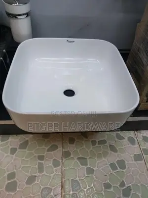 Table Top Sink White