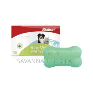 Bioline Aloe Vera Pet Soap, Moisturizing Anti-Bacterial