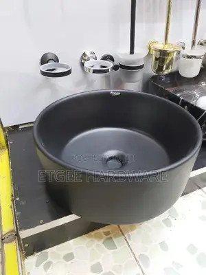 Table Top Basin Black