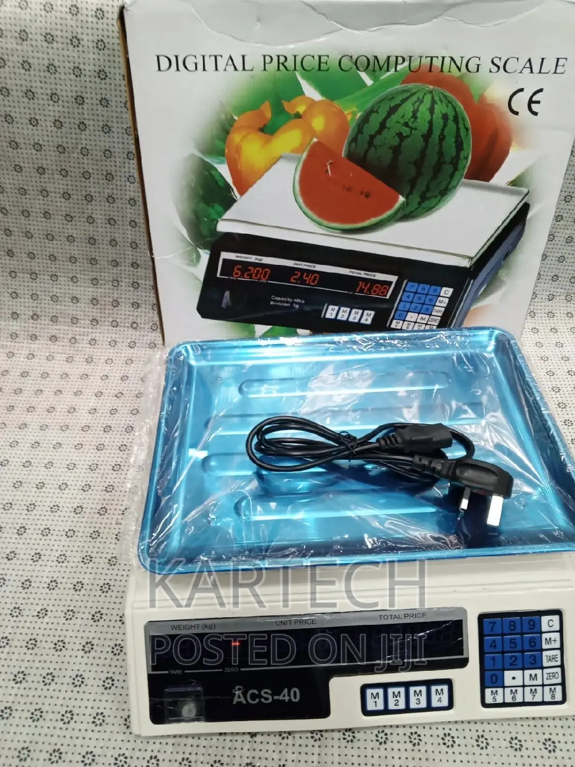 40 Kg Weighing Scale Acs-40 Without Arm