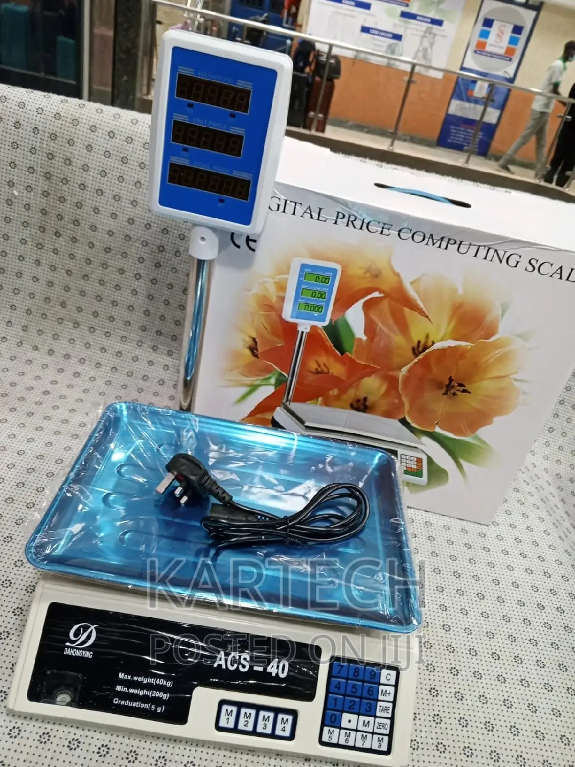 Digital Price Computing Scale With Arm