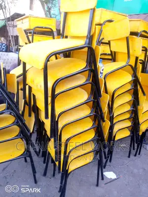 School Lockers and Chairs