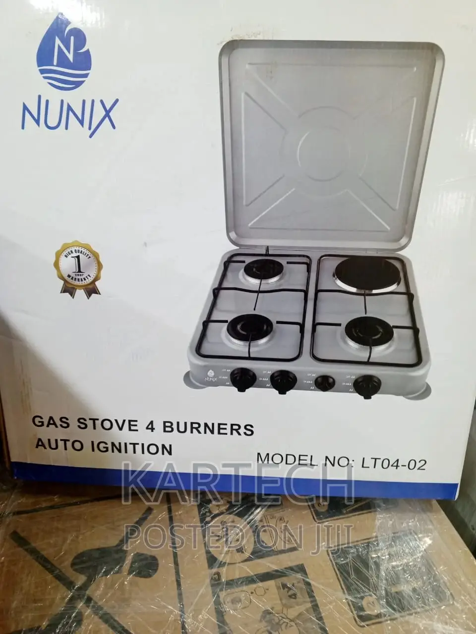 Nunix 3+1 Table Top Cooker