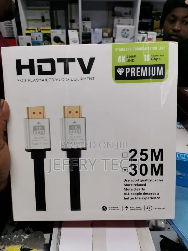 Speed-X 2.0V HDMI Premium Cable Ultra HD 30meter