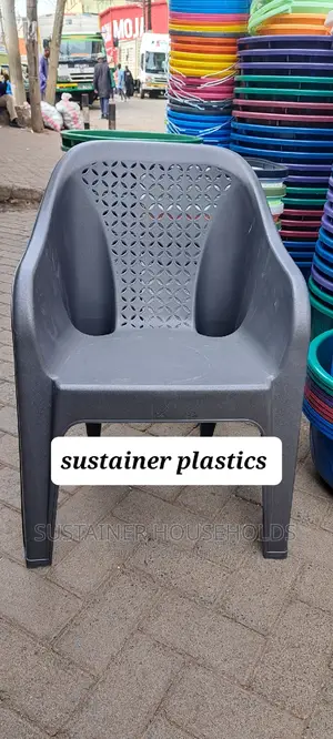 Dark Grey Plastic Chairs