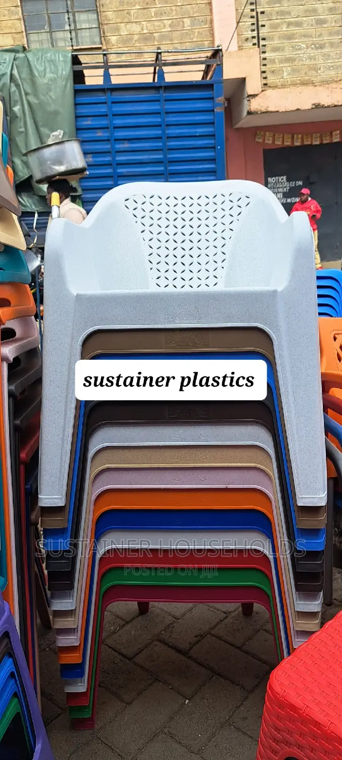 Assorted Colours New Look Plastic Chairs