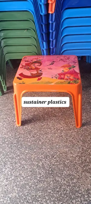 Cartoon Themed Plastic Table